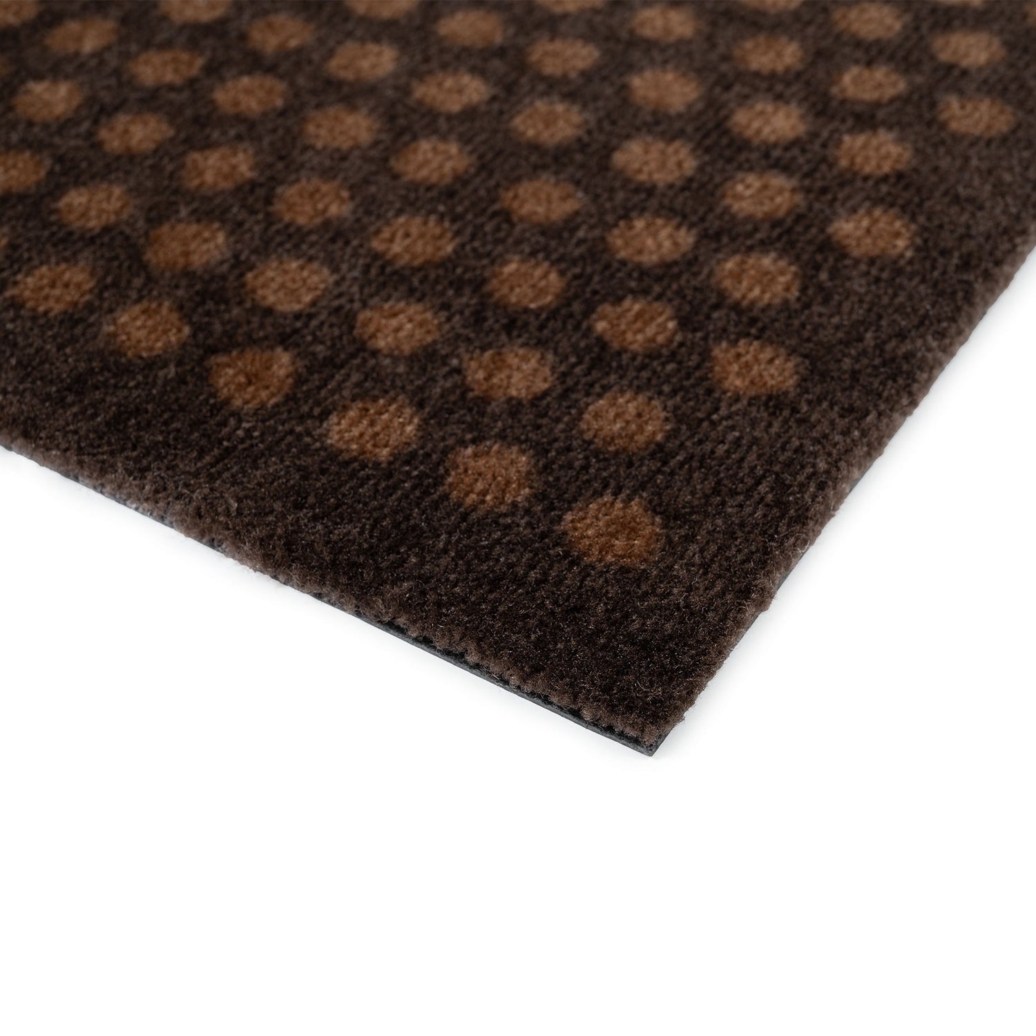 Uutiset - matto/oli 90 x 200 cm - dot/cognac -dark brown