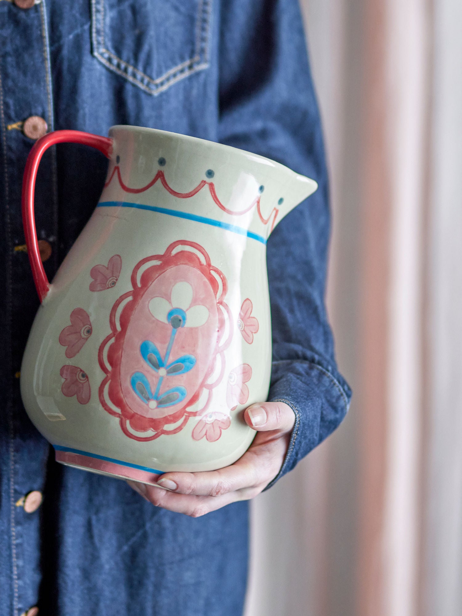 Bloomingville Odina Kande, Rosa, Stoneware