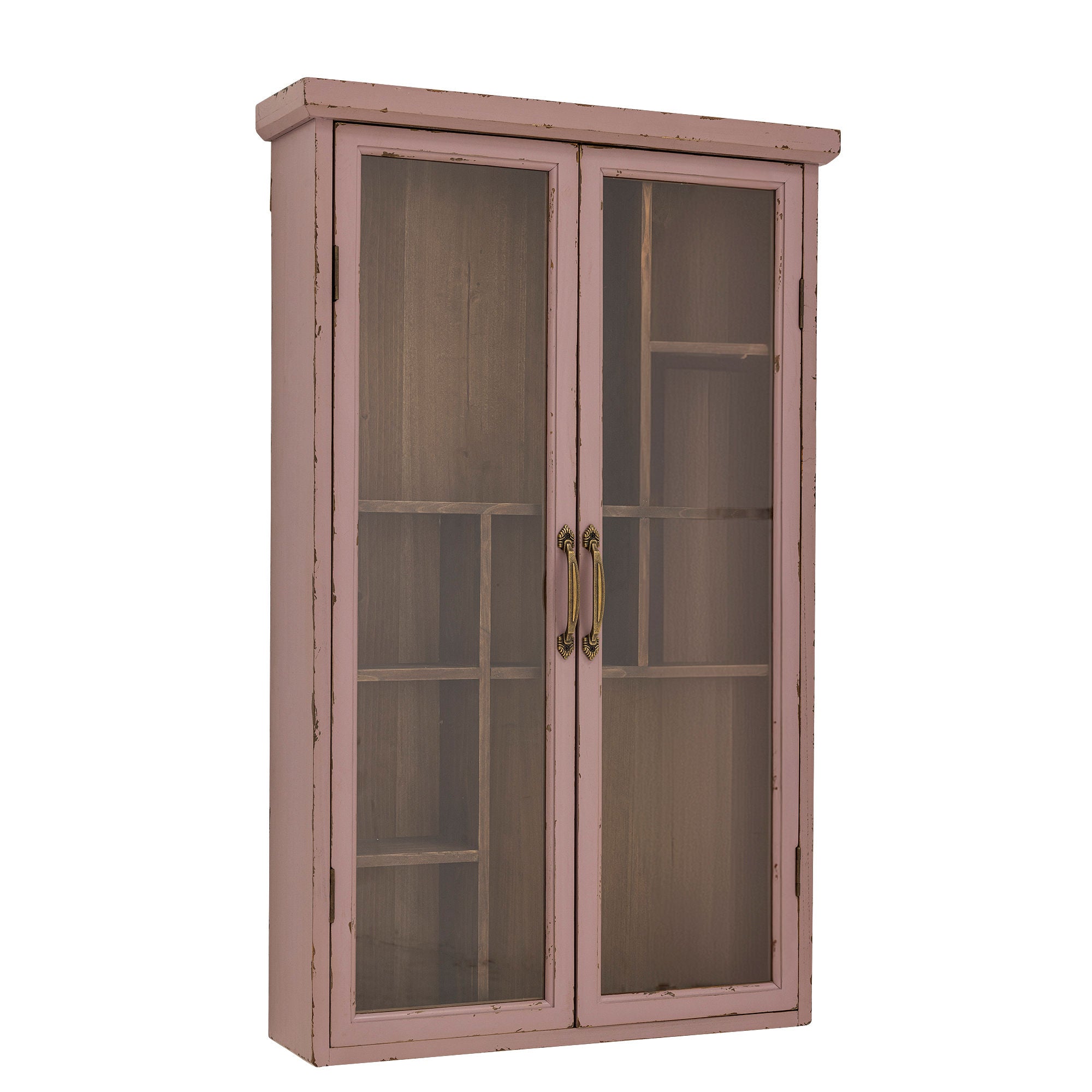 Luova kokoelma Hazem Closet, vaaleanpunainen, mänty