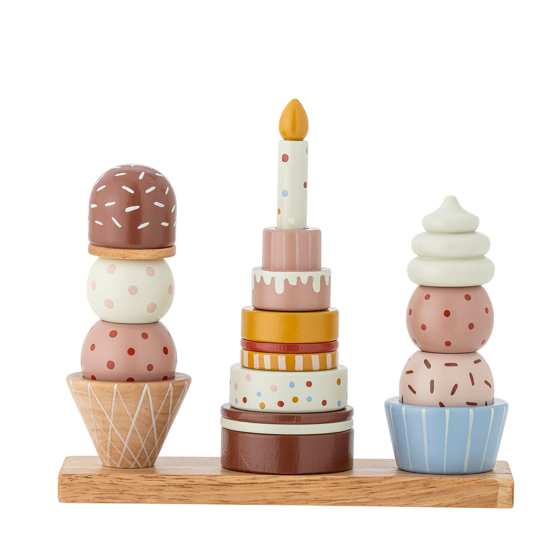 Bloomingville Mini Celebrate Activity Lels, Nature, FSC®100%, Beech