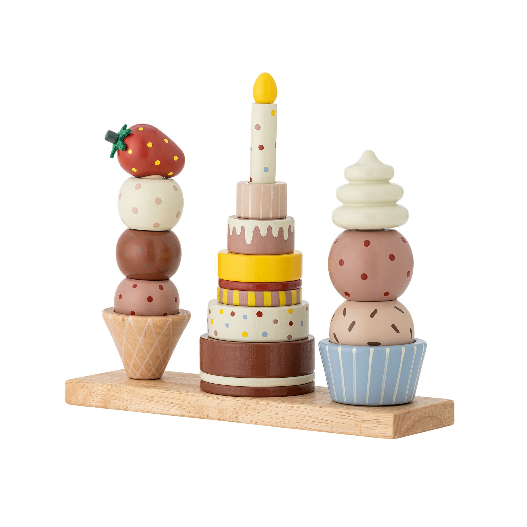 Bloomingville Mini Celebrate Activity Lels, Nature, FSC®100%, Beech