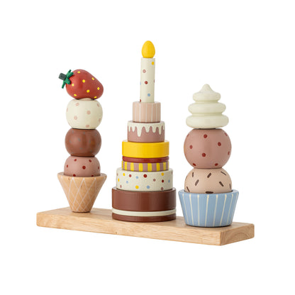 Bloomingville Mini Celebrate Activity Lels, Nature, FSC®100%, Beech