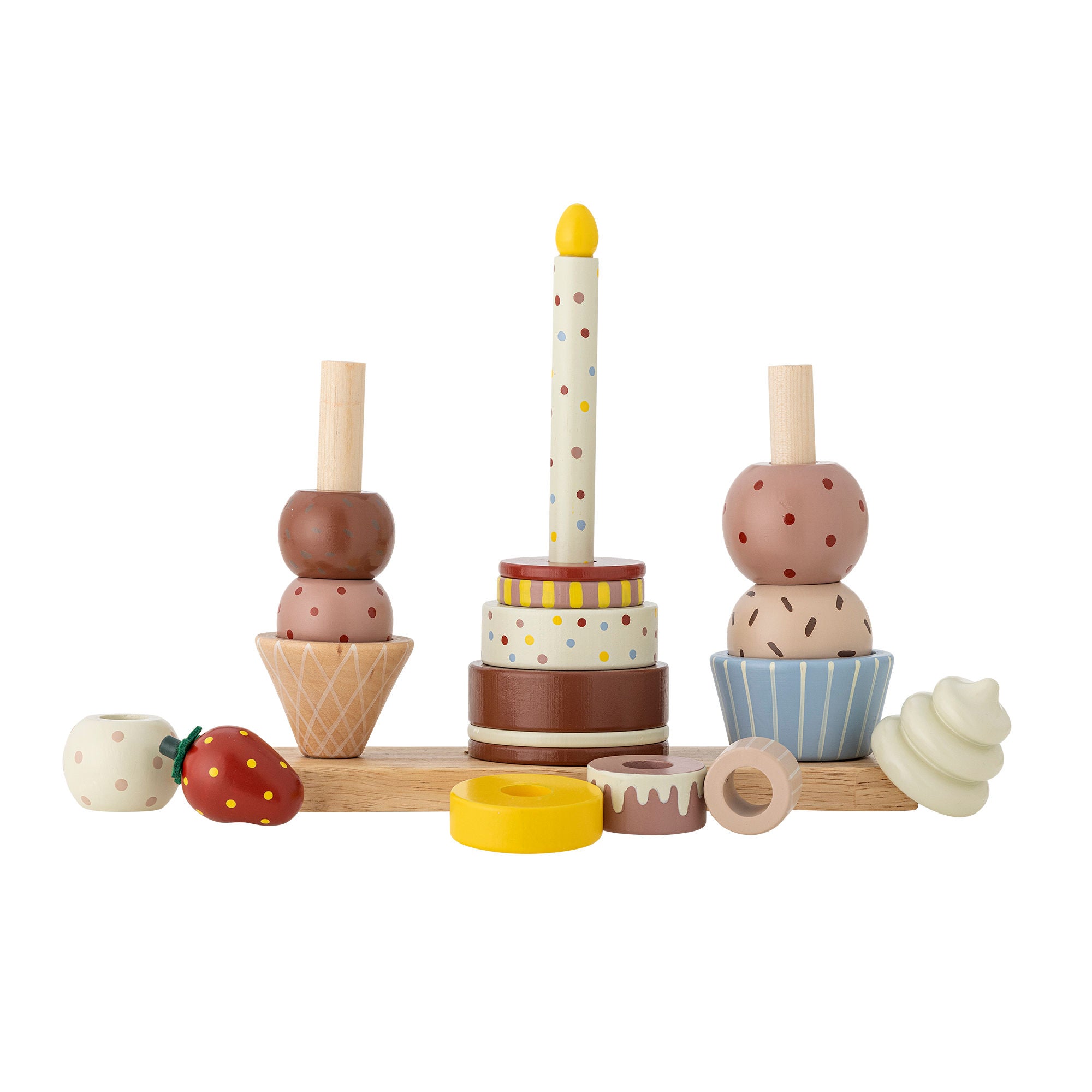 Bloomingville Mini Celebrate Activity Lels, Nature, FSC®100%, Beech