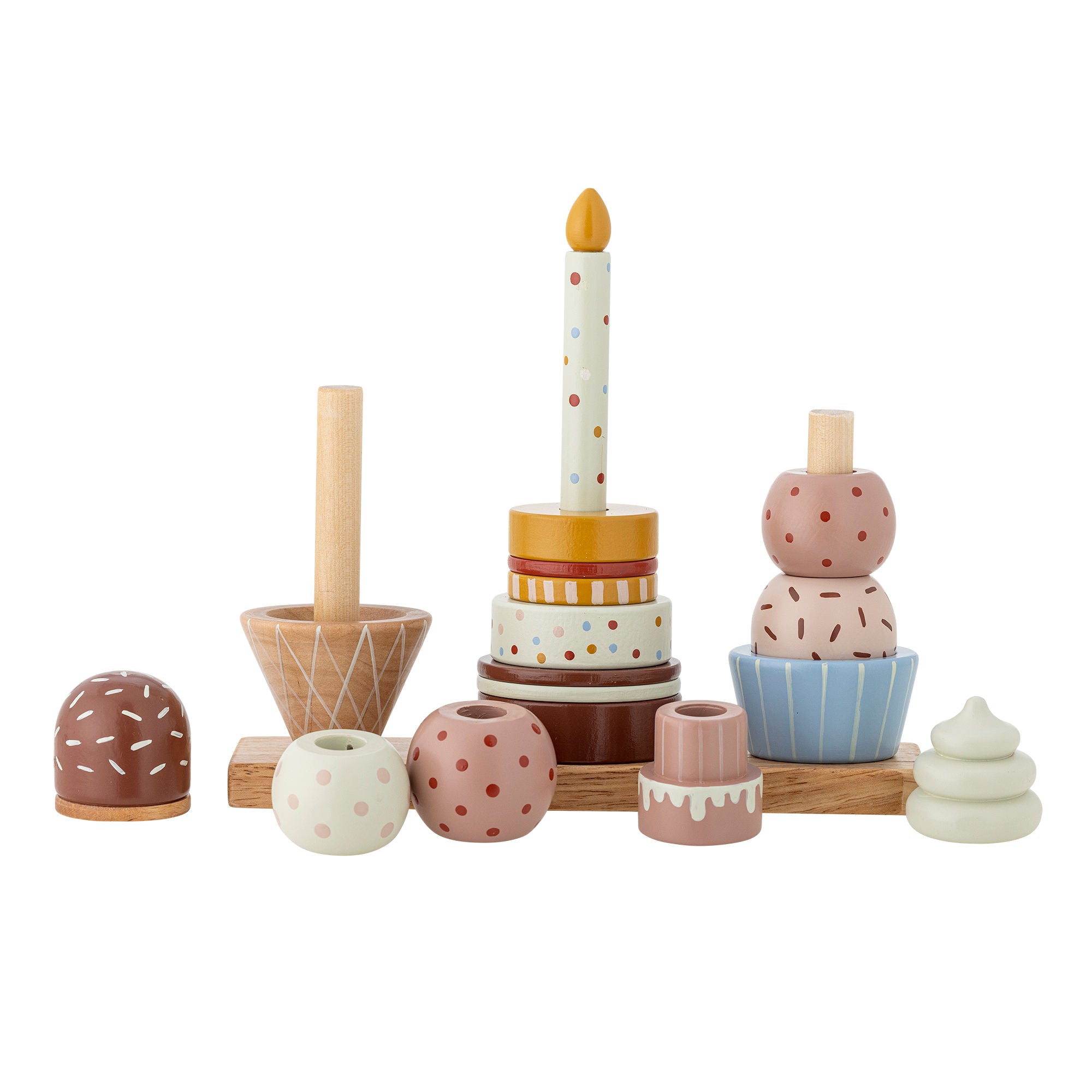 Bloomingville Mini Celebrate Activity Lels, Nature, FSC®100%, Beech