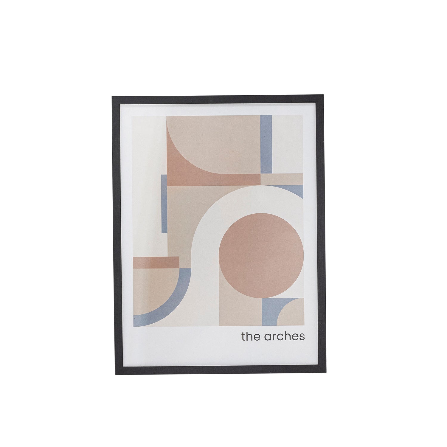 Bloomingville Arches -kuva kehyksellä, mustalla, kaveri