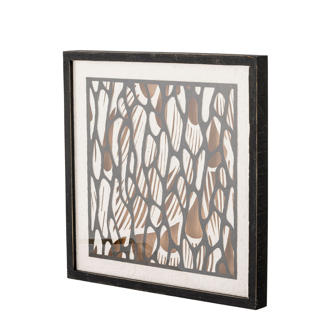 Bloomingville Barlin -kuva kehyksellä, mustalla, kaveri