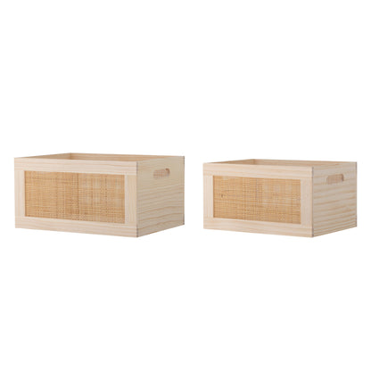 Bloomingville Piana säilytyslaatikko, luonto, FSC® 100%, mänty