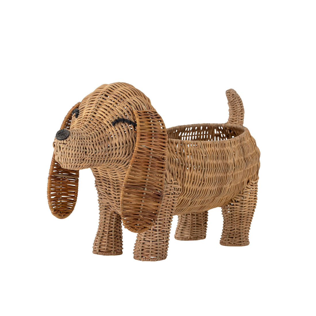 Bloomingville MINI Pallet Basket, ruskea, rottinki