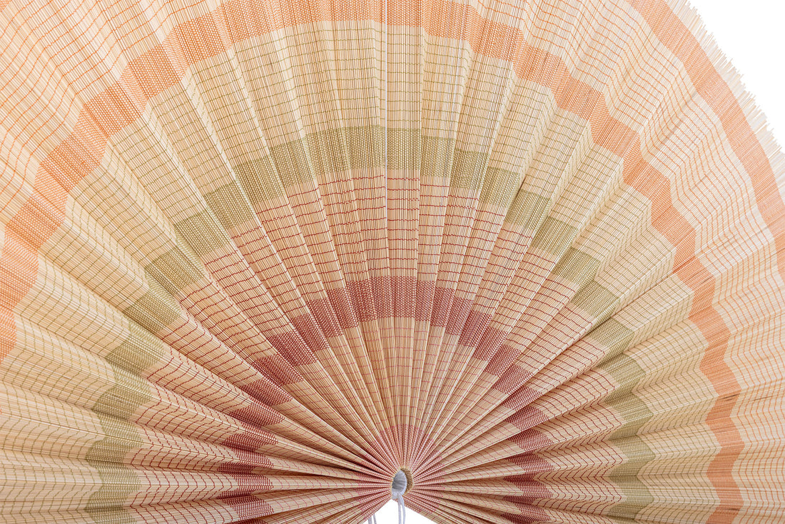 Bloomingville Jaime -seinän sisustus, keltainen, bambu