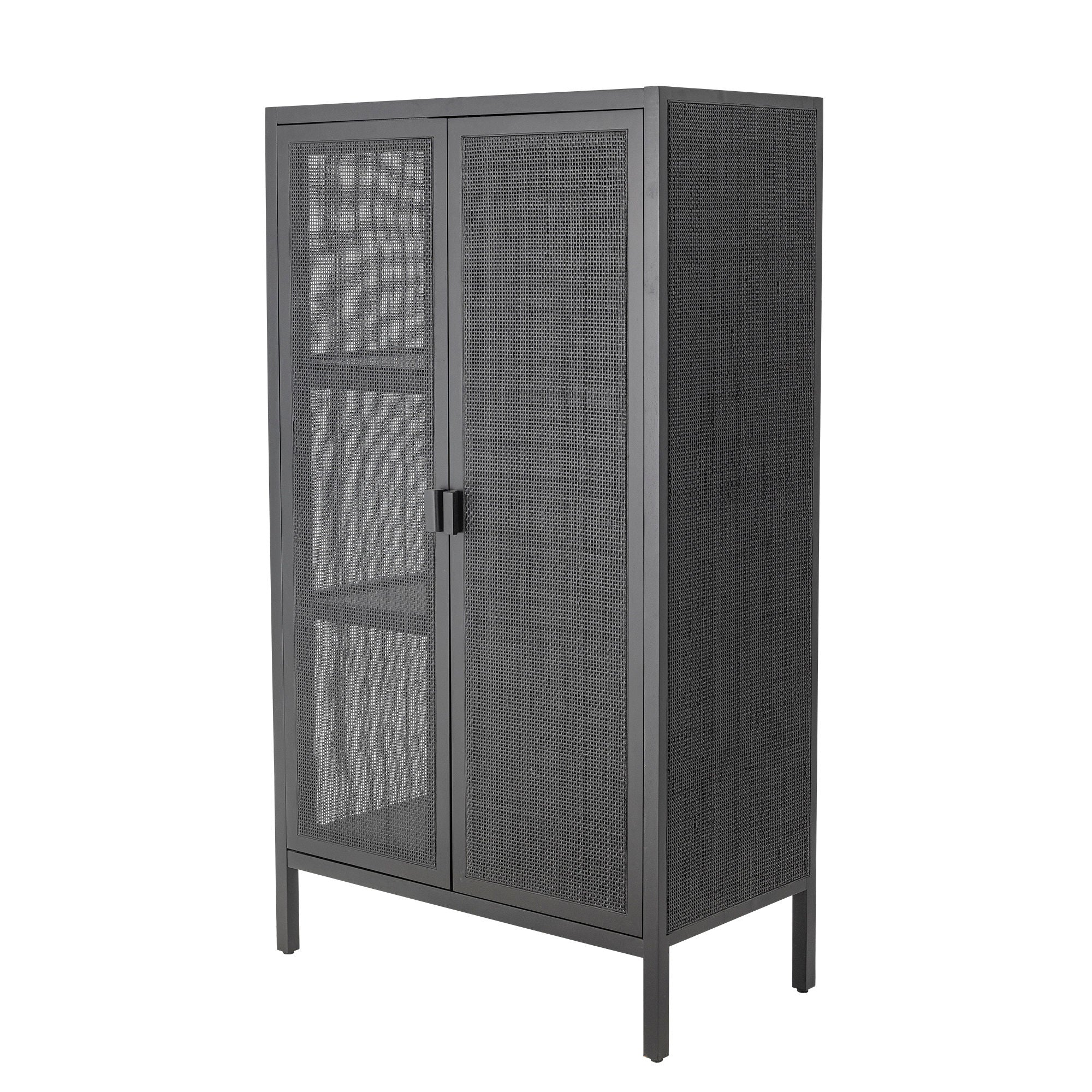 Bloomingville Marikka -kaappi, musta, FSC 100%® Mahogany