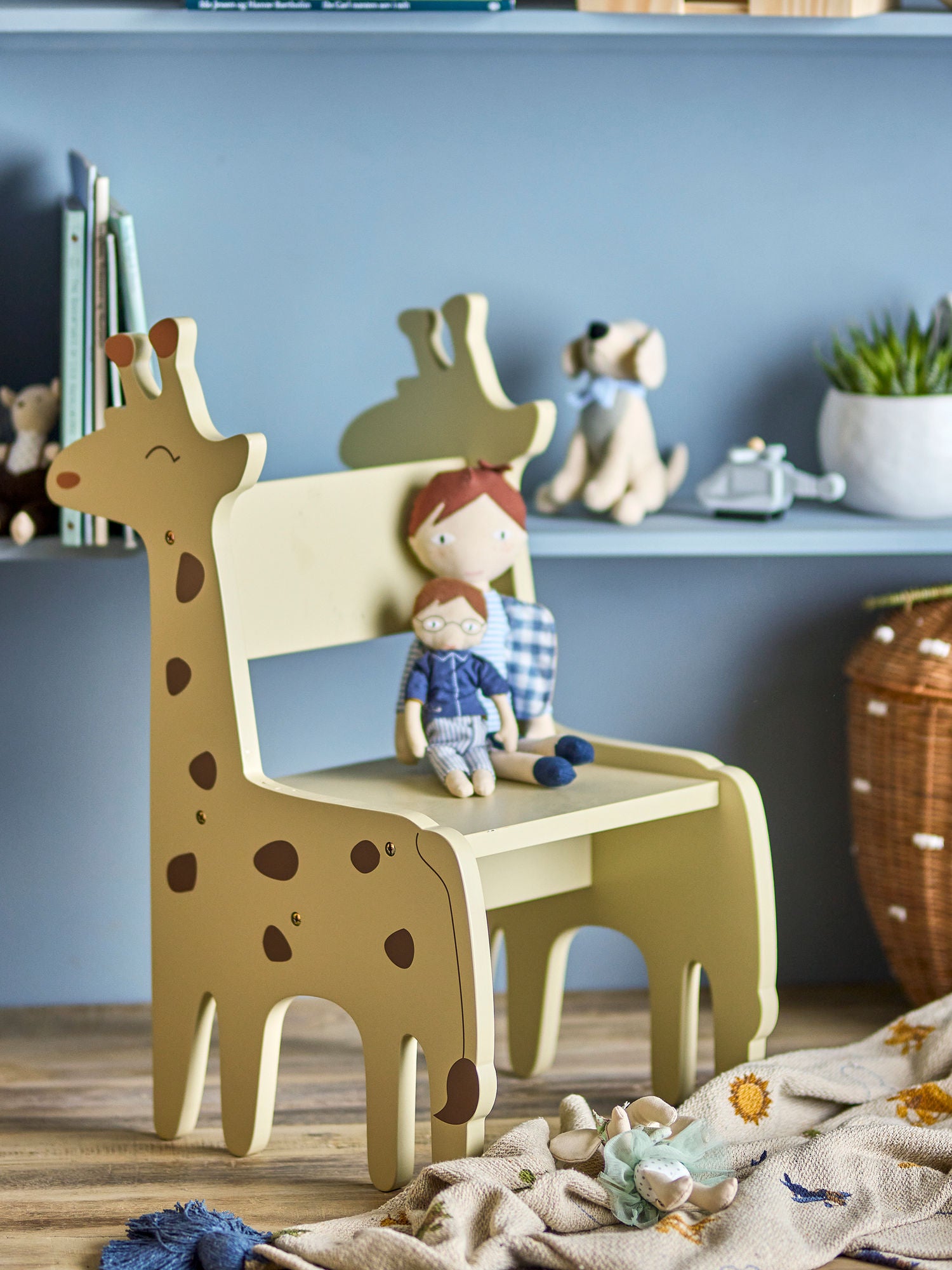 Bloomingville Mini Ibber -tuoli, Grey, FSC®100%, MDF