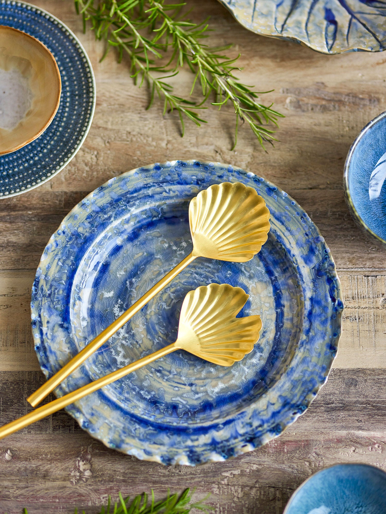 Creative Collection Loreta salaattisetti, kultaa, ruostumatonta terästä