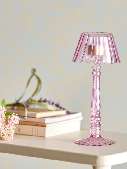 Bloomingville Cisco Lighthouse Stage, Rosa, Glass