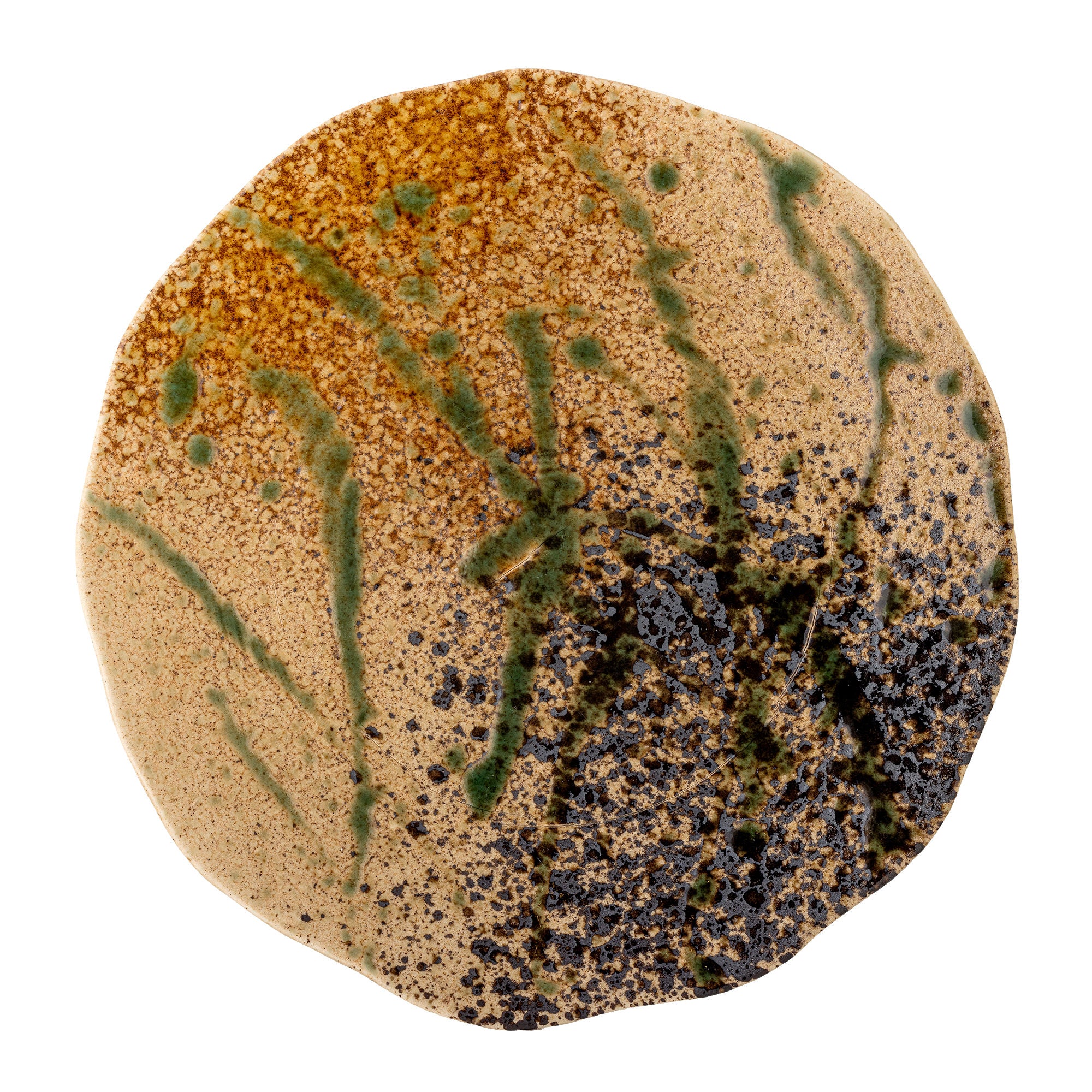 Luova kokoelma Larken Plate, Musta, Stoneward