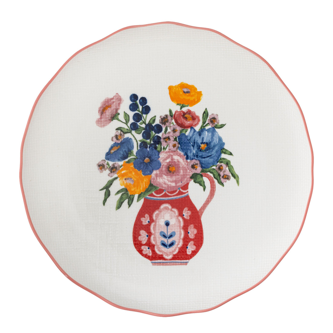 Bloomingville Dorothy -kakku, vaaleanpunainen, kivitavarat