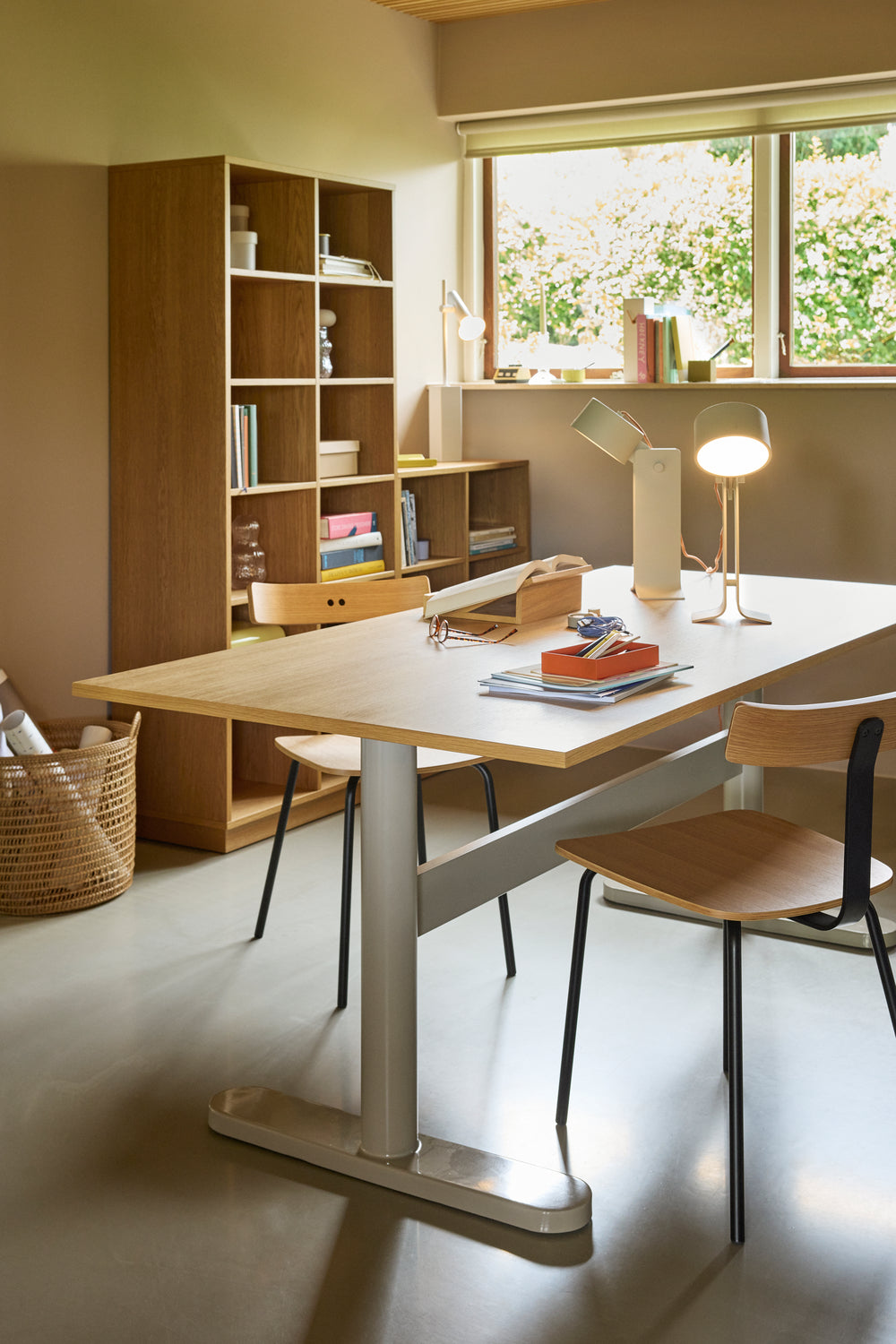 Disco Kirjahylly Suuri Natural - 80x30xh180cm