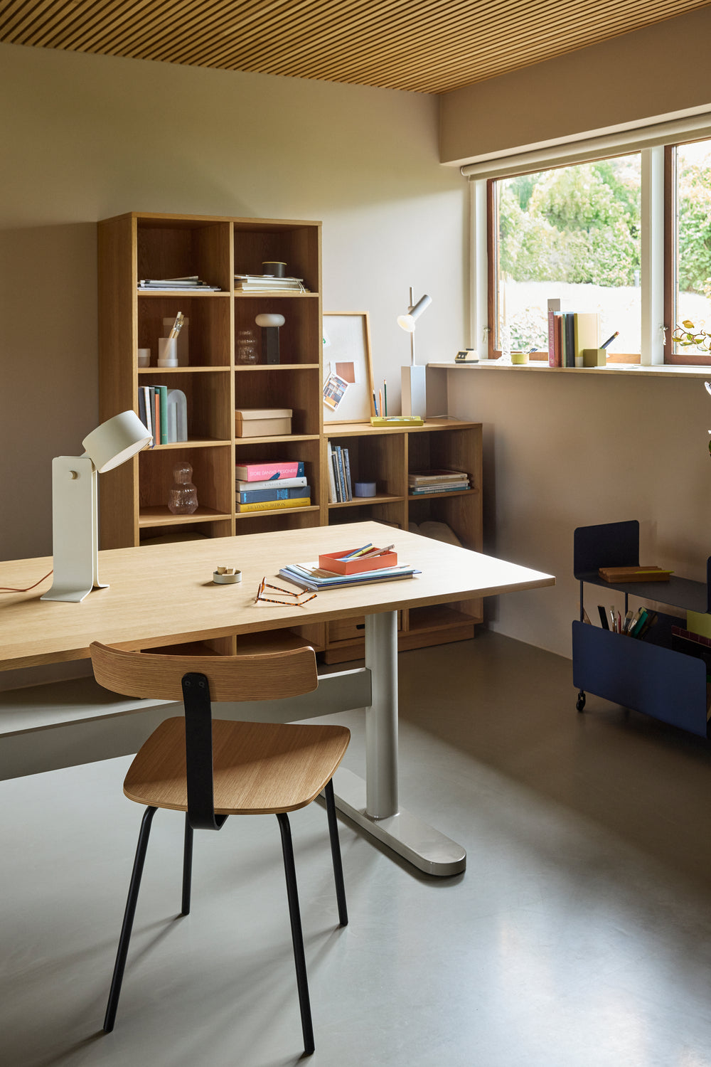 Disco Kirjahylly Suuri Natural - 80x30xh180cm