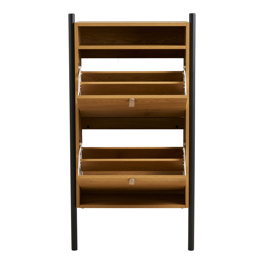 Barco -kenkäkaappi - kenkäkaappi, tammipuun ulkoasu 62x26x118 cm