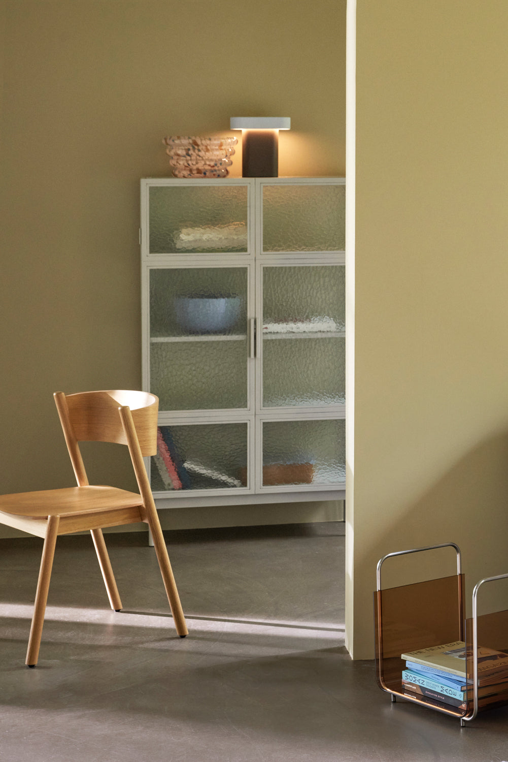 Viistotuoli Natural - 55x51xh80cm