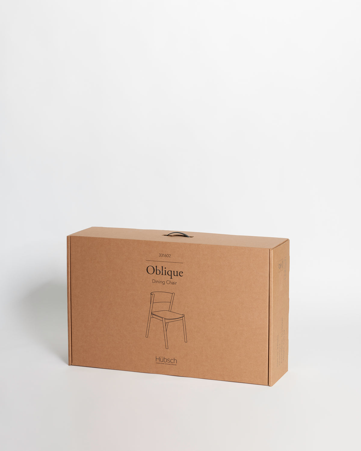 Viistotuoli Natural - 55x51xh80cm