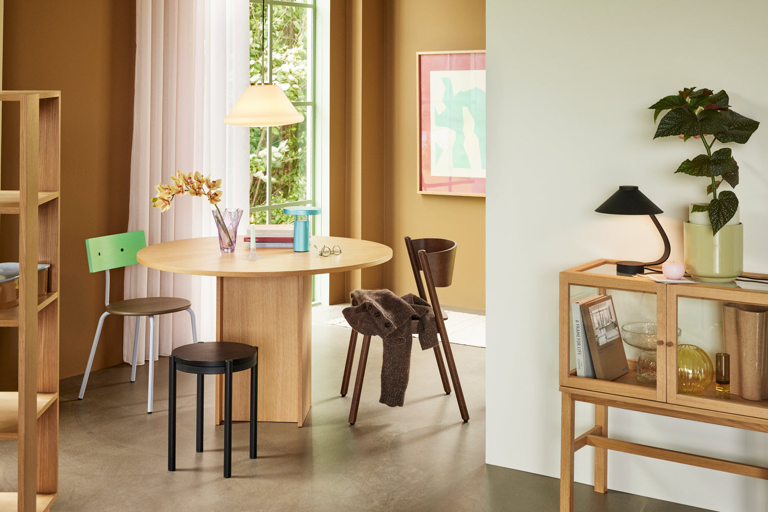 Viistotuoli Ruskea - 55x51xh80cm