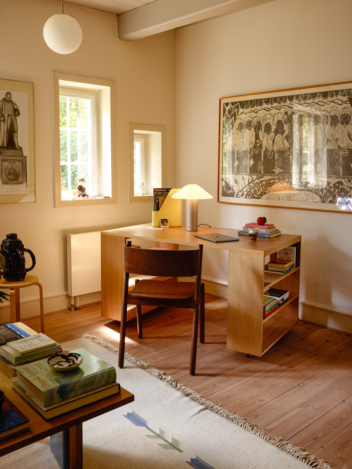 Viistotuoli Ruskea - 55x51xh80cm