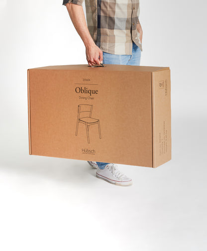 Viistotuoli musta - 55x51xh80cm