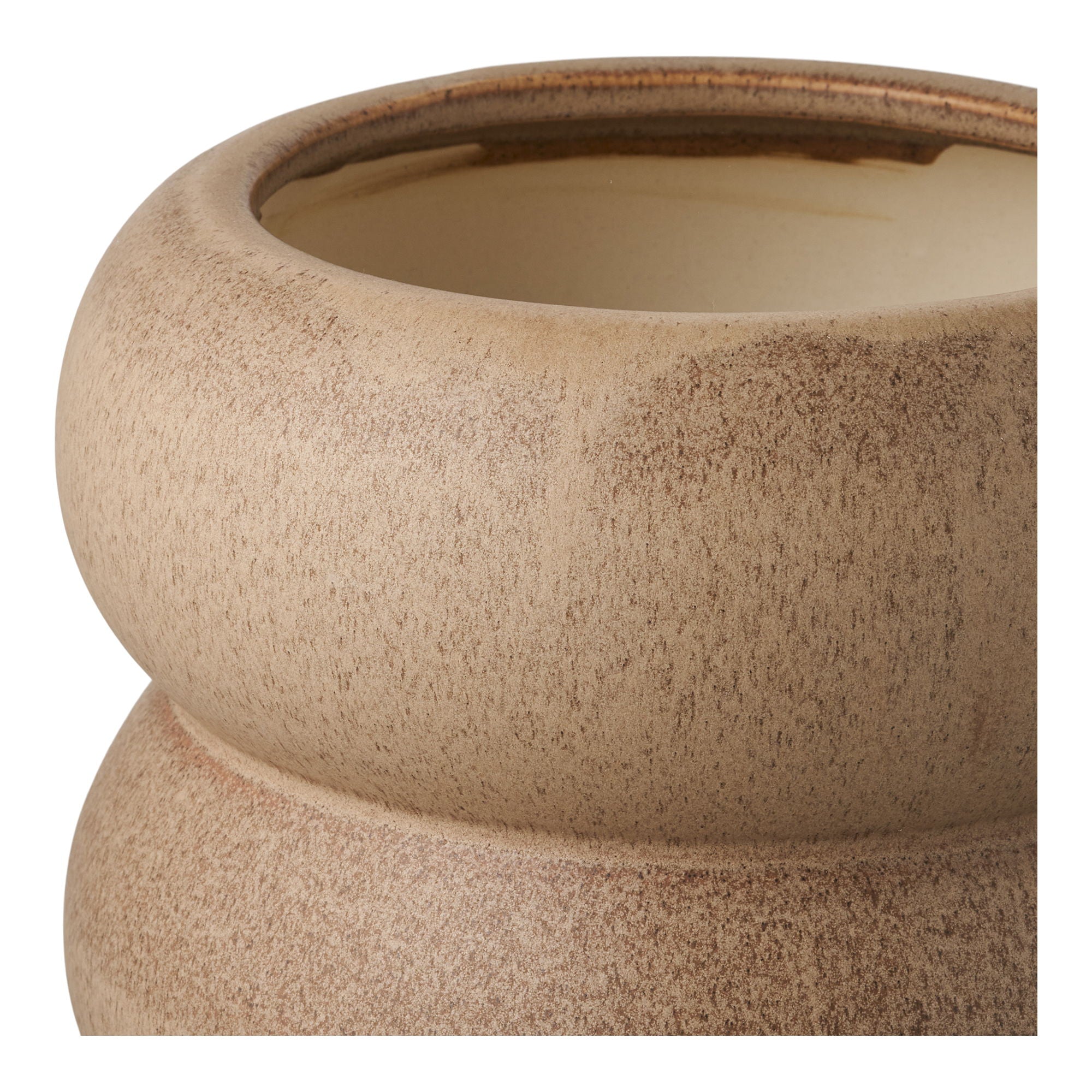 Yrttipotti - yrttipot, keramiikka, ruskea Ø19x17,5 cm