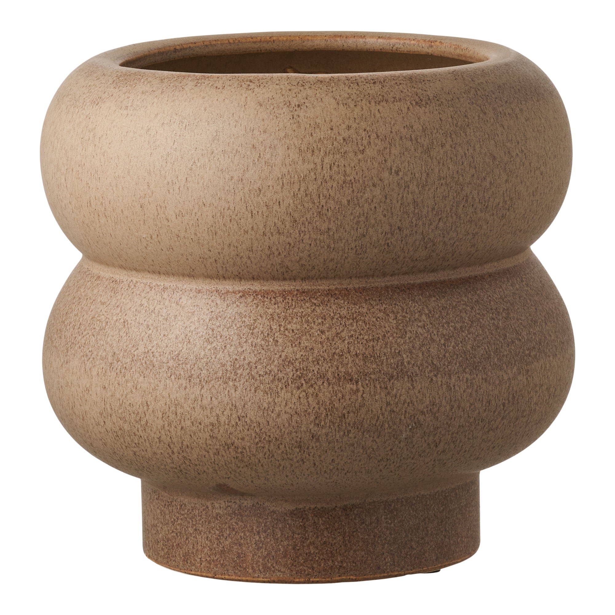 Yrttipotti - yrttipot, keramiikka, ruskea Ø19x17,5 cm