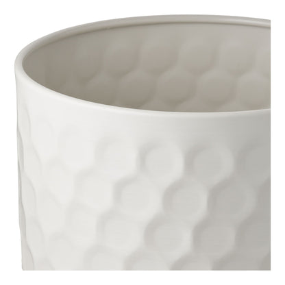 Yrttipot - yrttipot, teräs, valkoinen Ø24,5x21 cm