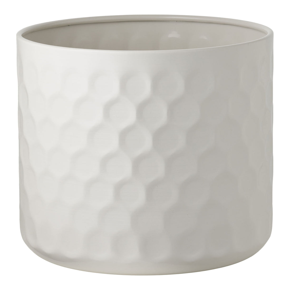 Yrttipot - yrttipot, teräs, valkoinen Ø24,5x21 cm