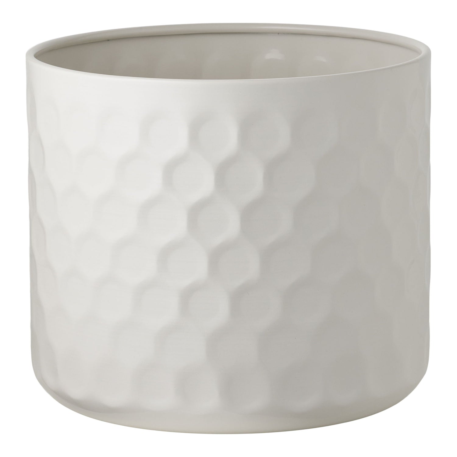 Yrttipot - yrttipot, teräs, valkoinen Ø24,5x21 cm
