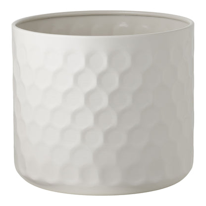 Yrttipot - yrttipot, teräs, valkoinen Ø24,5x21 cm