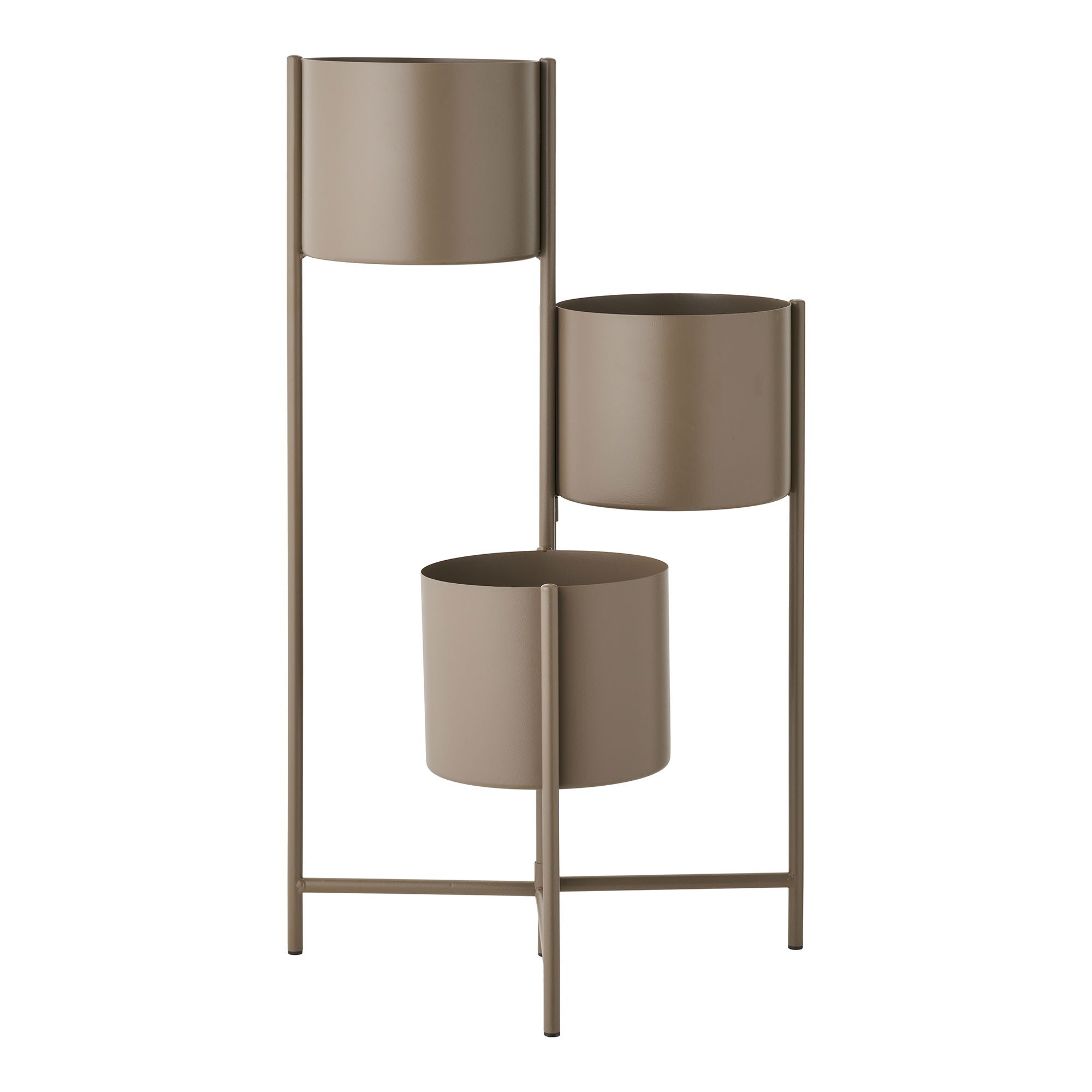 Yrttipot - yrttipot, teräs, ruskea 22,5x23x75,5 cm