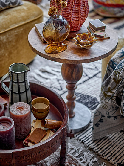 Luova kokoelma Paloma -jakkara, Brown, Mango