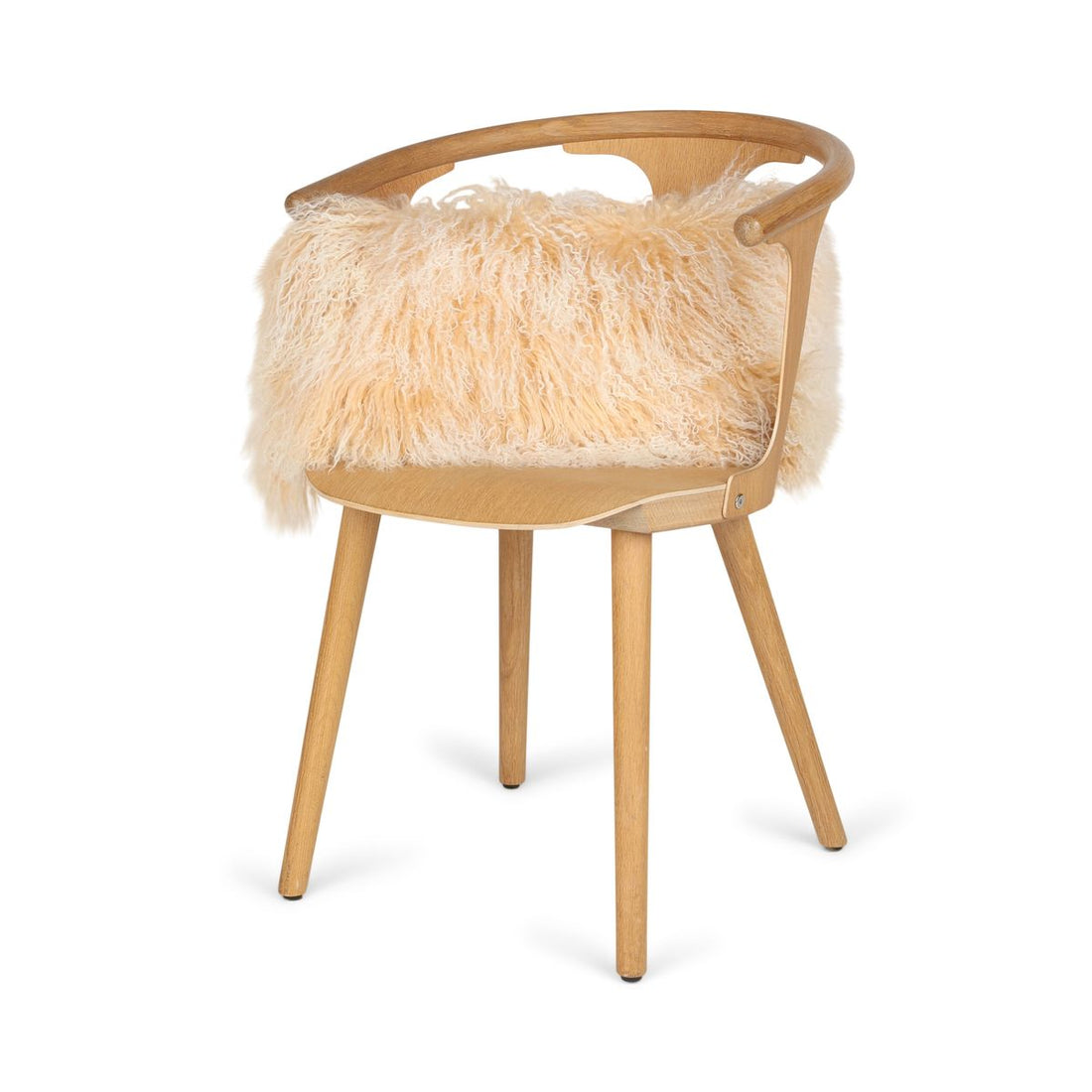 Lampaannahkainen tyyny | Kihara | Tiibet | 28x56 cm