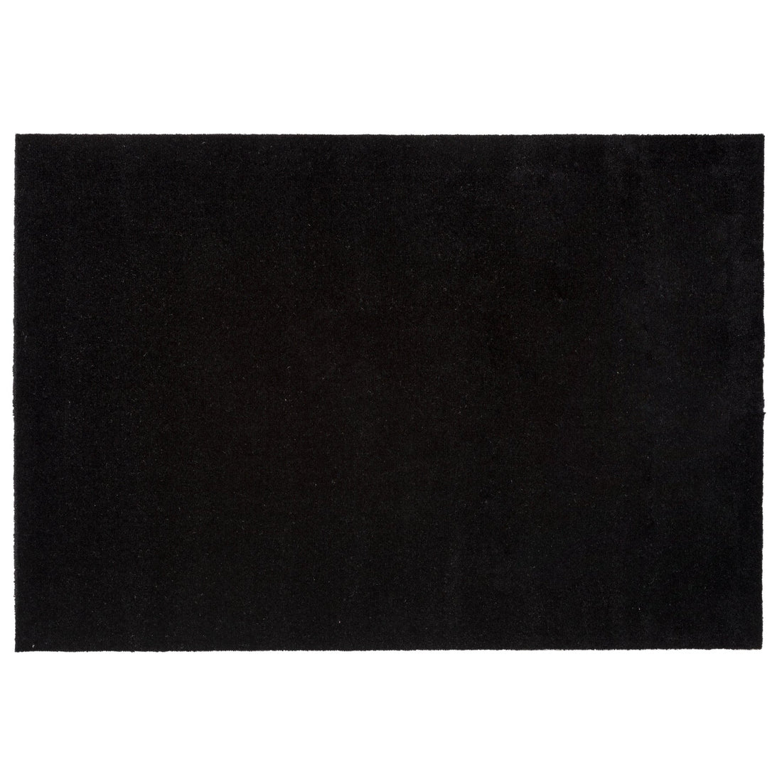 TÆPPE/MÅTTE 90 x 130 cm - UNI COLOR/BLACK