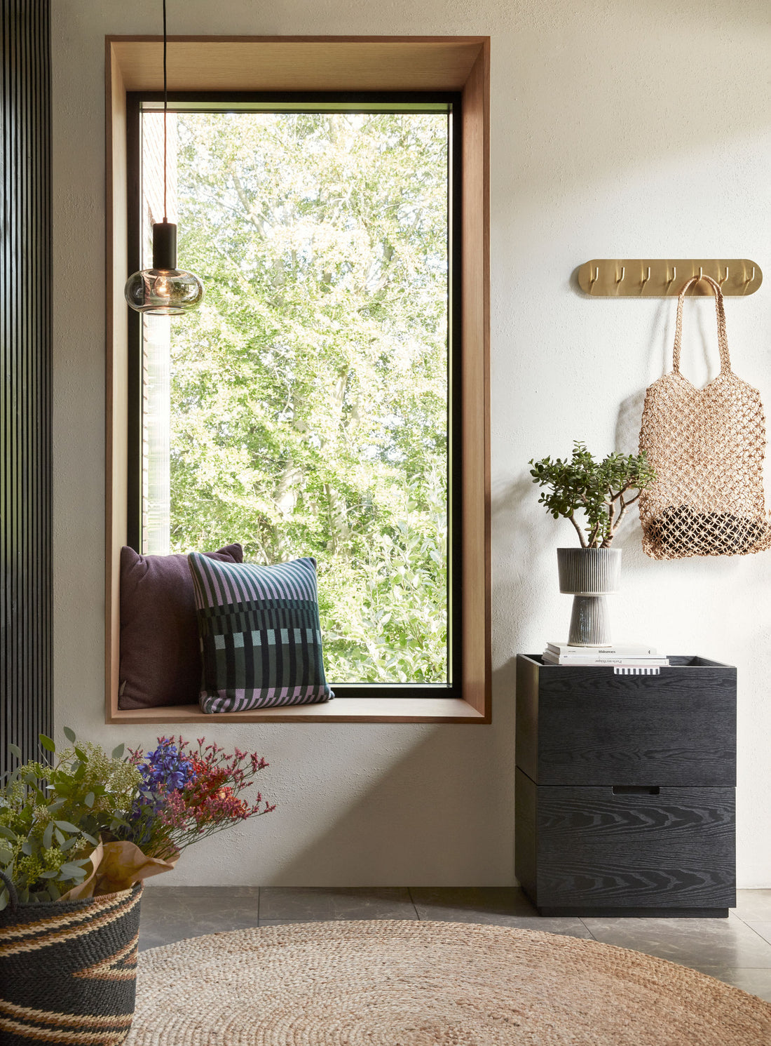 Hübsch Form Vaateteline Messinkiväri