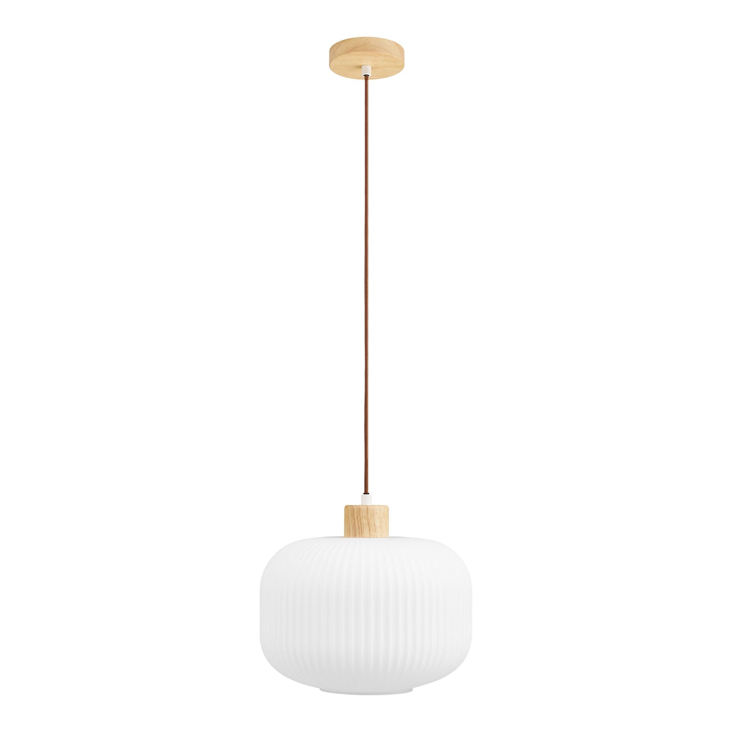 Argalo -riipus - riipus, lasi/puu, valkoinen Ø30 cm