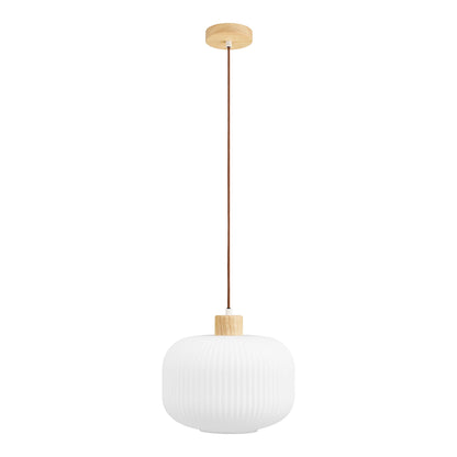Argalo -riipus - riipus, lasi/puu, valkoinen Ø30 cm