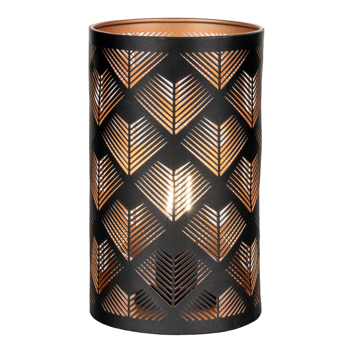 Nata Lantern LED -näyttö - Lantern LED -näyttö, musta/kupari 60 kpl.