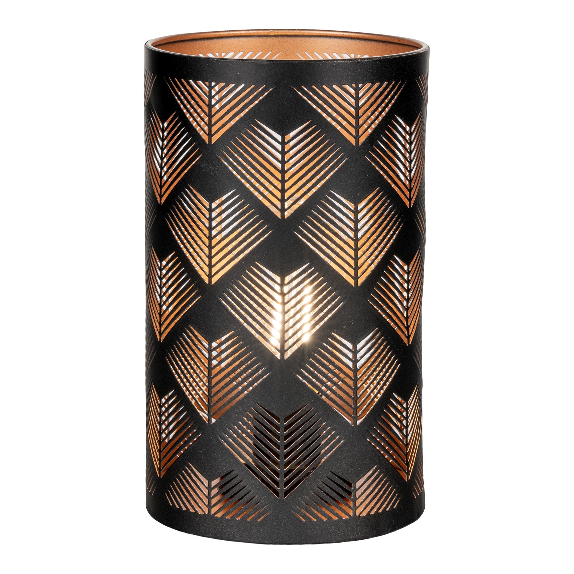 Nata Lantern LED -näyttö - Lantern LED -näyttö, musta/kupari 60 kpl.