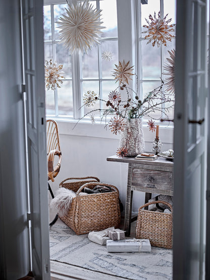 Bloomingville Star -koriste, luonto, FSC® -sekoitus, paperi