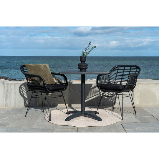 Trieste Stol - Stol i polyrattan med hynde