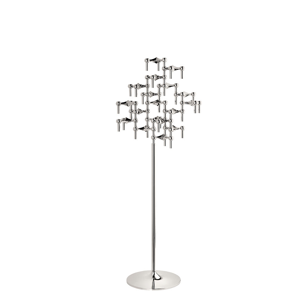 STOFF - Gulvstander til Nagel stager chrome H: 70 cm, Ø: 25 cm - STOFF - DesignGaragen.dk