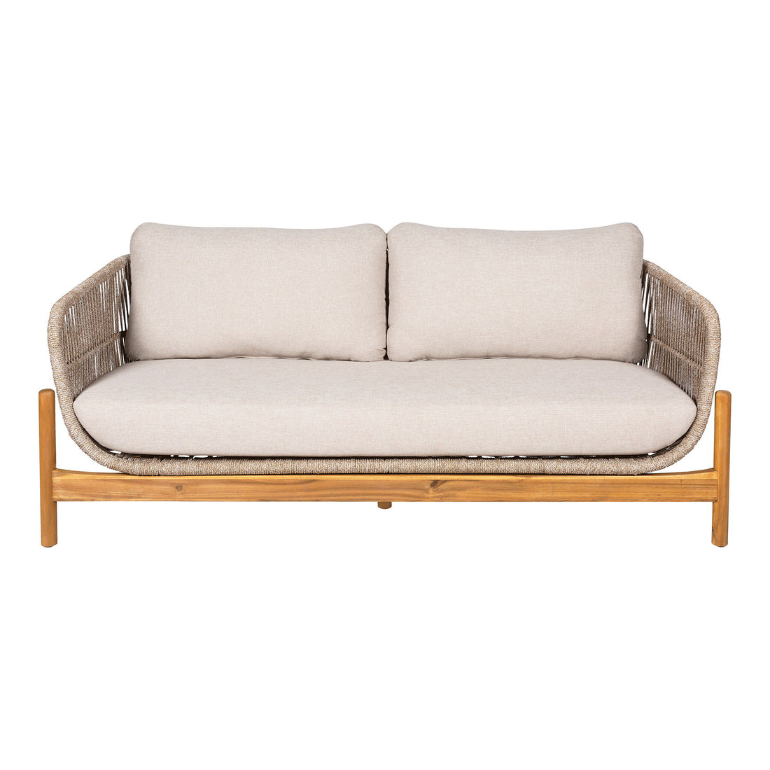 Lounge -sohva, akaasia, beige, sis. Tyyny
