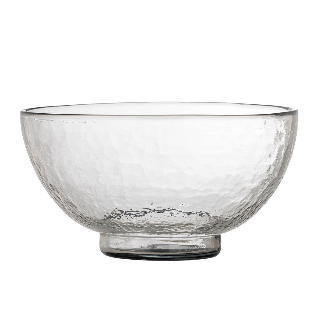Bloomingville Taro Bowl, kirkas, kierrätetty lasi