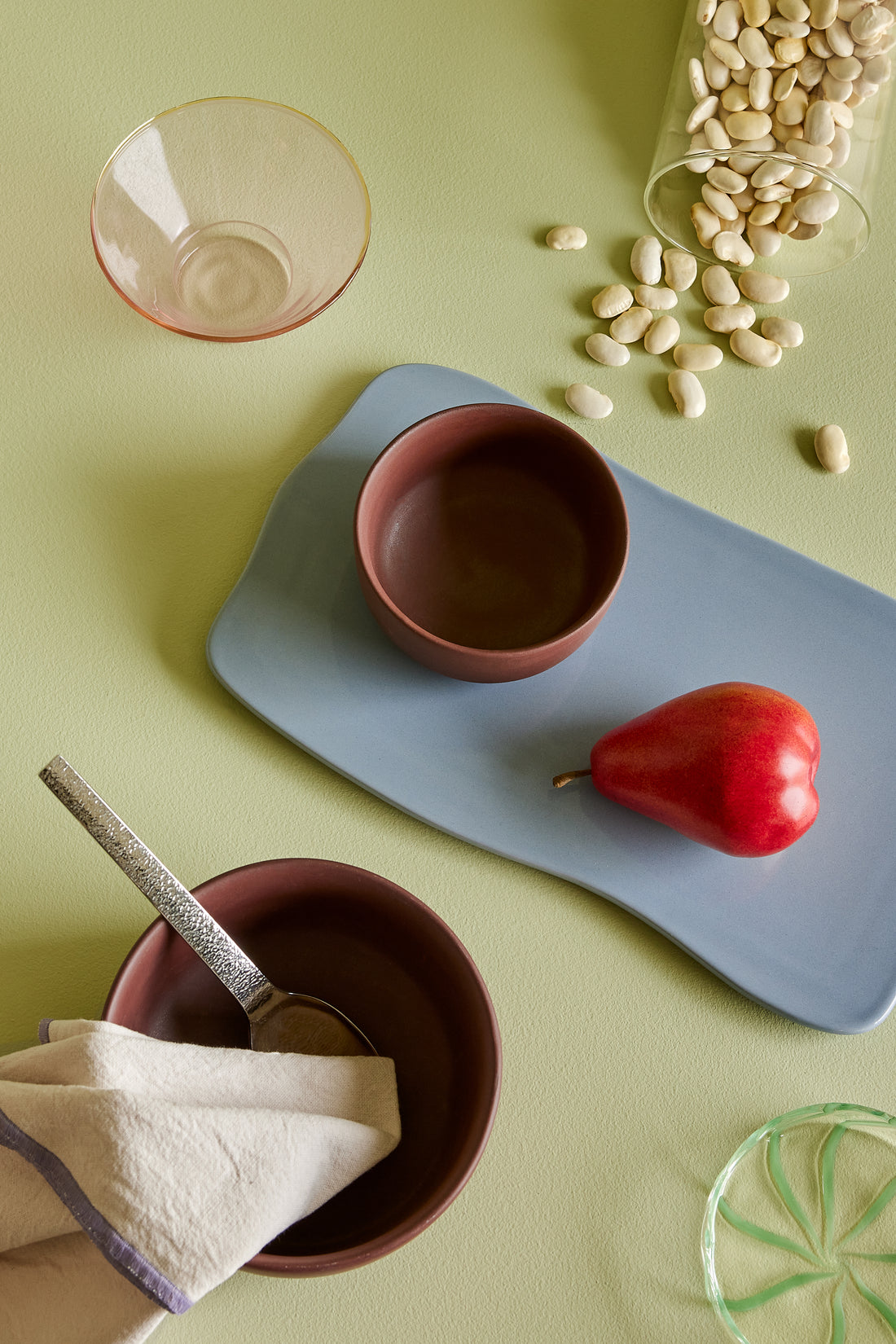 Savikulhot Ruskeat (2 kpl sarja) - ø11xh6, ø15xh8cm