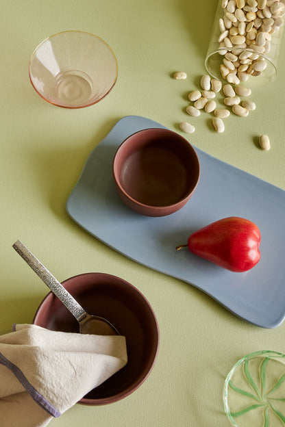 Savikulhot Ruskeat (2 kpl sarja) - ø11xh6, ø15xh8cm