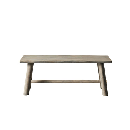 Andersen Furniture - Bench Raja - Harmaa ruskea mangopuu - B110XD35XH44 cm